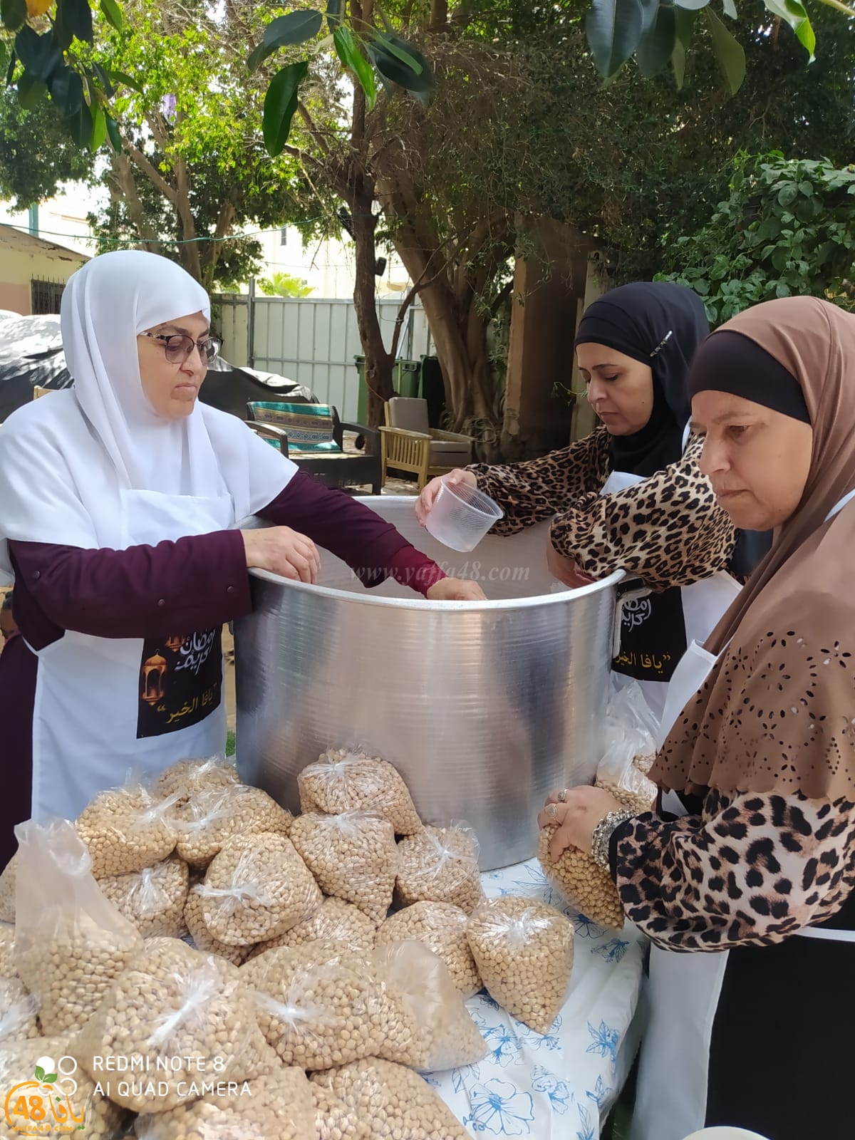  فيديو: آخر أيام مشروع يافا الخير لإفطار الصائم في عامه الرابع